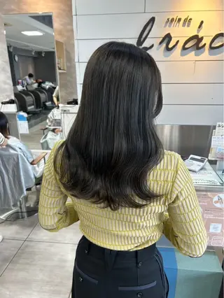 ロング カラー 本尾 空大のヘアスタイル