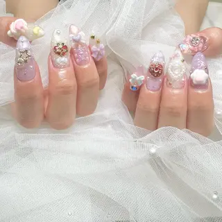 ネイル 武蔵小金井⟡.· 🎀Y🎀のネイルデザイン
