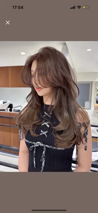 ロング 🎀 レイヤーカット カラー / 錦糸町のヘアスタイル