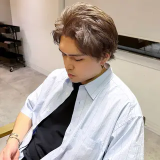 ショート カラー メンズ ♡🌚垢抜け艶カラー Shiori🌝♡のヘアスタイル