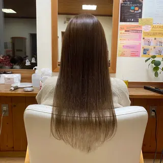 カラー Beam 深澤のヘアスタイル