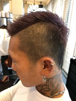 ショート カラー メンズ 代表　YUKI ☆のヘアスタイル