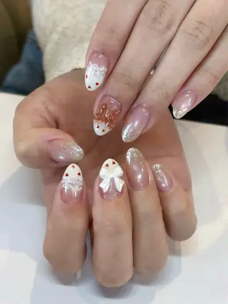 ネイル KARIN🦢 韓国⌇ワンホンネイルのネイルデザイン