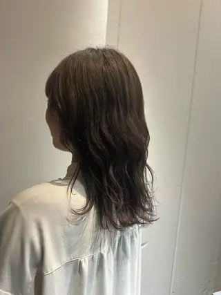 ミディアム カラー newi京橋 【noa】のヘアスタイル