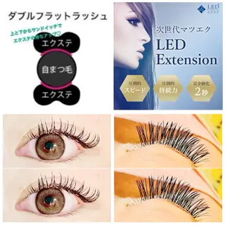 マツエク・マツパ ai__lash__ artistのマツエク・マツパデザイン