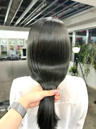 ロング カラー Koto🌿 ブリーチなしカラーのヘアスタイル