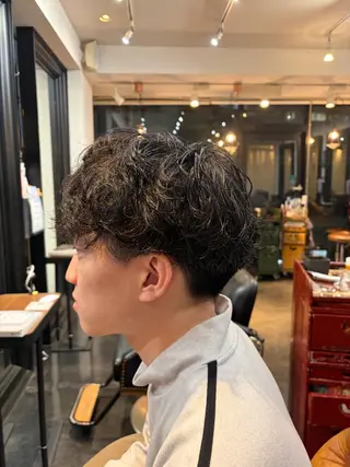 パーマ 田邉 莉陸のヘアスタイル