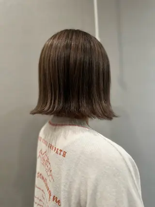 ミディアム K Harukaのヘアスタイル