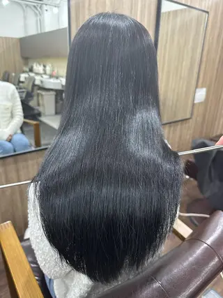 ロング 韓国レイヤーカット KOUKIのヘアスタイル