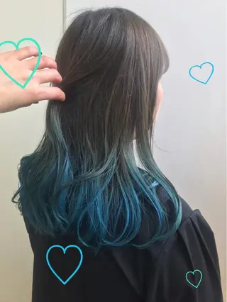 ミディアム カラー 新宿駅近♡個室 ♡関口三都季🌜のヘアスタイル