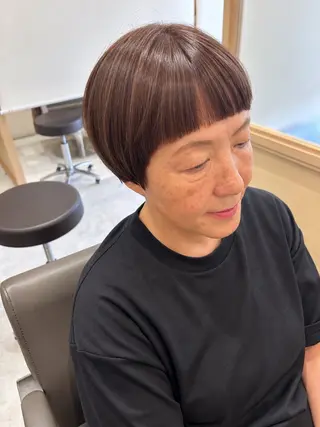 ショート 久木原 ゆりのヘアスタイル