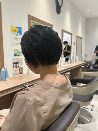 ショート モデル募集中 松原京のヘアスタイル