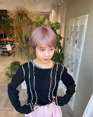ショート 中村 玲音のヘアスタイル