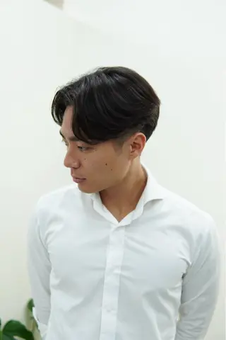 ショート パーマ メンズ メンズパーマ特化 カバヤマ　リョウのヘアスタイル