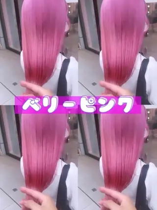 ロング カラー 町田ブリーチ特化 MANATOのヘアスタイル