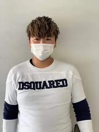 カラー パーマ メンズ メンズ専門 井藤 雅也のヘアスタイル
