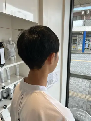 ショート メンズ 【メンズカット】 ✂️モデル募 市村のヘアスタイル
