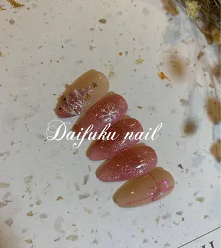 ミディアム Daifuku nailsのネイルデザイン