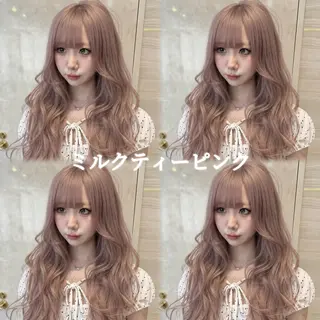 ロング カラー 🎀りな🎀透明感 カラー特化大宮のヘアスタイル