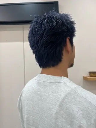ショート カラー メンズ イマイ リサのヘアスタイル