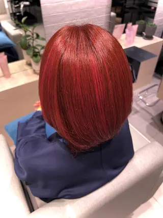 カラー 🤍 momoka🤍のヘアスタイル