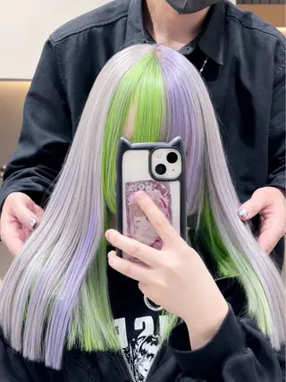 ロング カラー 【ハイトーン特化】 🦋森山陽向/大宮のヘアスタイル