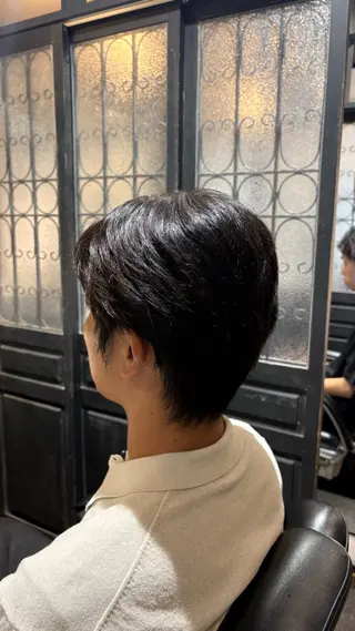 ショート 似合わせ 顔周りYUUGAのヘアスタイル