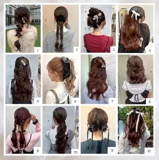 ヘアアレンジ Mila Chisaのヘアスタイル