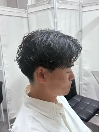 ショート パーマ メンズ 💈メンズパーマ特化 💈颯太のヘアスタイル