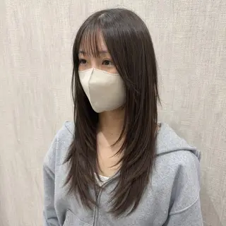 ロング 店長✨レイヤー✖️ 髪質改善✖️韓国ヘアのヘアスタイル