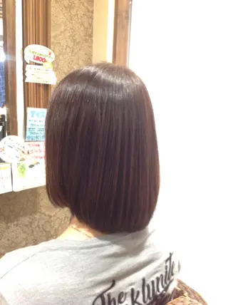 ミディアム 縮毛矯正/髪質改善 主税巧一のヘアスタイル