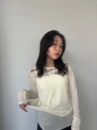 ミディアム 🎀ボブ/レイヤー/ 梅田/天野川奈緒🎀のヘアスタイル