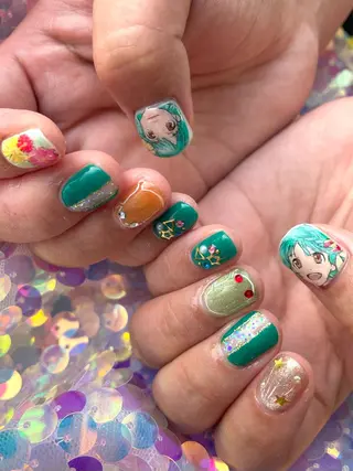 ネイル MADDYNAILS ✴︎柏痛ネイルのネイルデザイン