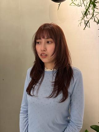 カラー yuzuki /Lomaliaのヘアスタイル