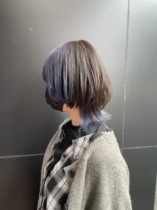 ミディアム カラー 【柏メンズパーマ職人 】店長 KAZUMAのヘアスタイル