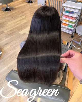 ロング 髪質改善 高橋 勇樹のヘアスタイル