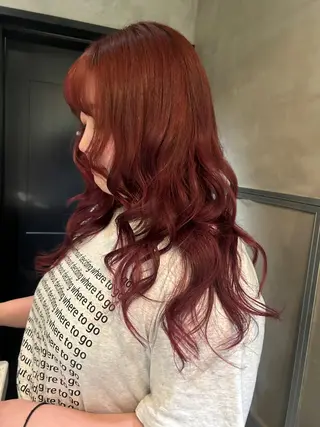 ロング カラー デザイン/アレンジ ❤︎イシイレイのヘアスタイル