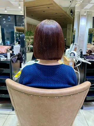 ショート 🍯似合わせ＆小顔 ボブ/みゆ🍯表参道のヘアスタイル