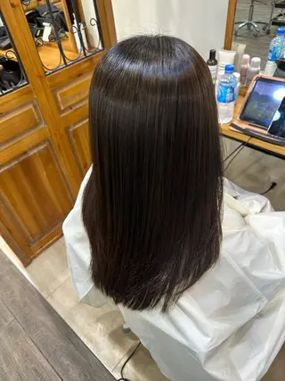 ロング パーマ 縮毛矯正/山根勇平 /完全マンツーマンのヘアスタイル