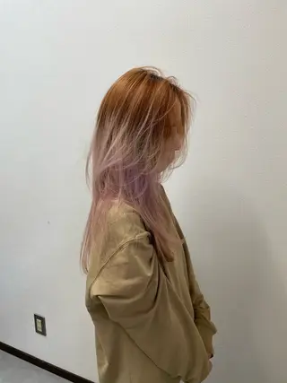 ロング 堀 綾花のヘアスタイル