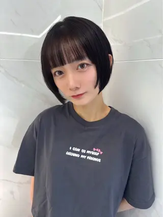 ショート カラー 栄美容師/kiti /ボブ/ケントのヘアスタイル