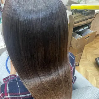 ショート カラー パーマ ヘアアレンジ メンズ キッズ ネイル マツエク・マツパ Saffyハリウッド トリートメント◎のヘアスタイル