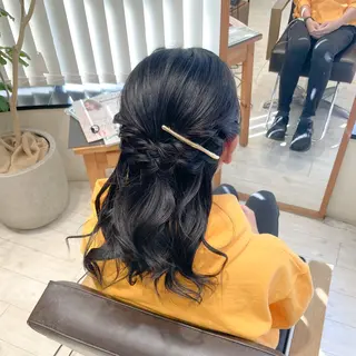 ヘアアレンジ アレンジ🎀ツヤ髪✨ 北野亜優実🌱のヘアスタイル