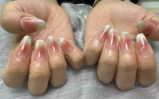 ネイル kao nail マグネット/長さだしのネイルデザイン