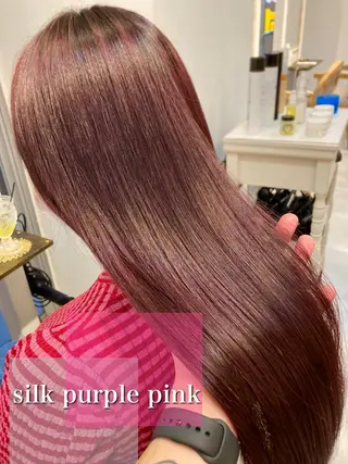 セミロング カラー ボブ& 髪質改善FUMIYAのヘアスタイル