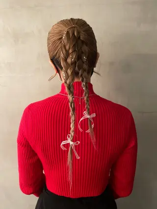 ロング 🎀海外ヘア/表参道 Satone🎀のヘアスタイル