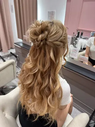 ヘアアレンジ Lien Michiのヘアスタイル
