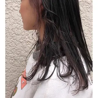 カラー yajima Moemiのヘアスタイル
