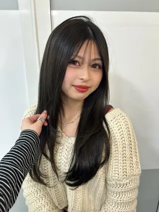 ロング 🤍爆モテハイトーン 🤍ブリーチ特化🤍のヘアスタイル