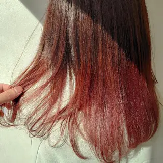 セミロング カラー 髪質改善/ブリーチ 田代 龍我のヘアスタイル